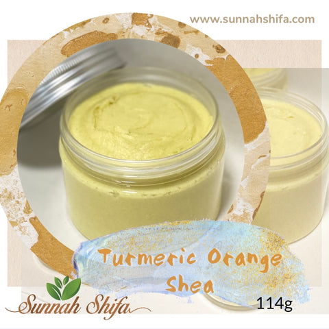Turmeric Orange Shea Butter | Shea Butter | Turmeric Shea Butter | Raw Unrefined Shea Butter