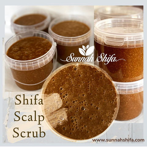Scalp Scrub | Sunnah Shifa | Shifa Scalp Scrub | Natural Scalp Scrub | Dandruff | Itchy Scalp