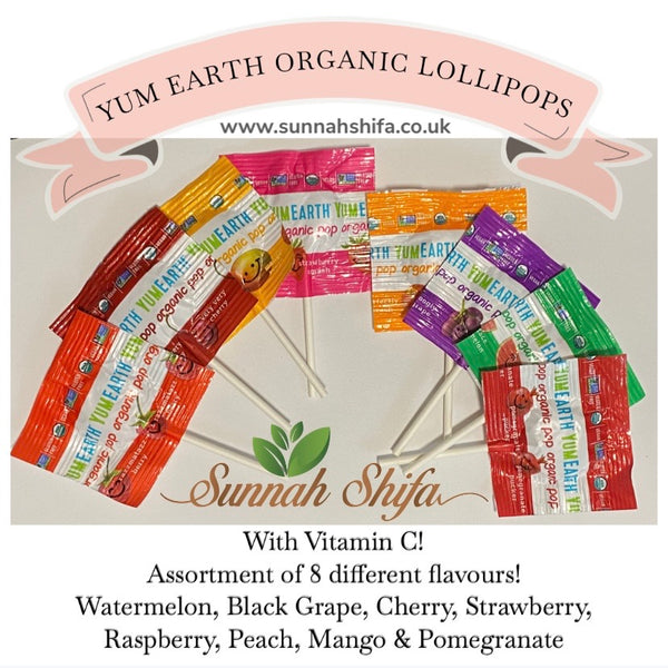 Yum Earth Lollipops | Organic Lollipops | Vitamin C Lollipops | Organic